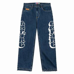 Empyre Streetwear Y2K Skater Vibes Graffiti Denim Jeans-34
